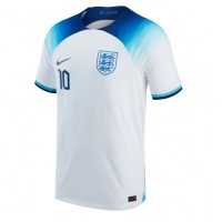 Camiseta Inglaterra Raheem Sterling #10 Primera Equipación Replica Mundial 2022 mangas cortas